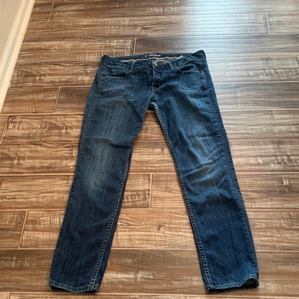 Hudson low rise straight leg Blue Jeans SZ 30